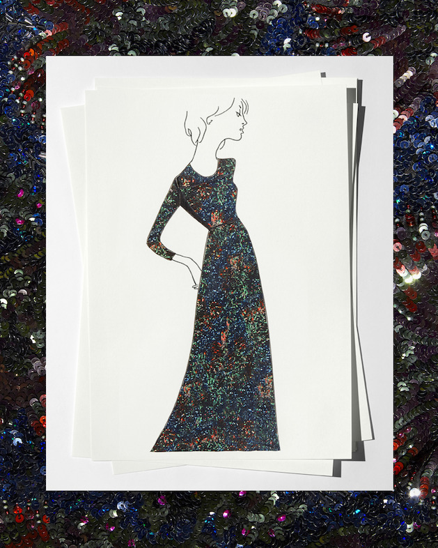 Sketch-of-custom-black-silk-gown-with-floral-hand-embroidered-sequins_-worn-by-Adele-on-her-2016-tour